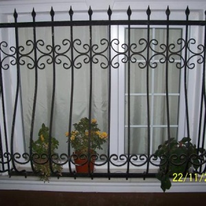 Ferforje Pencere Korkulukları