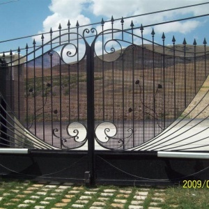Ferforje Bahçe Giriş Kapıları